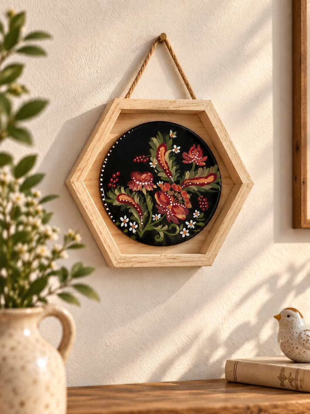 Folk Flowers by Yana Krukovets