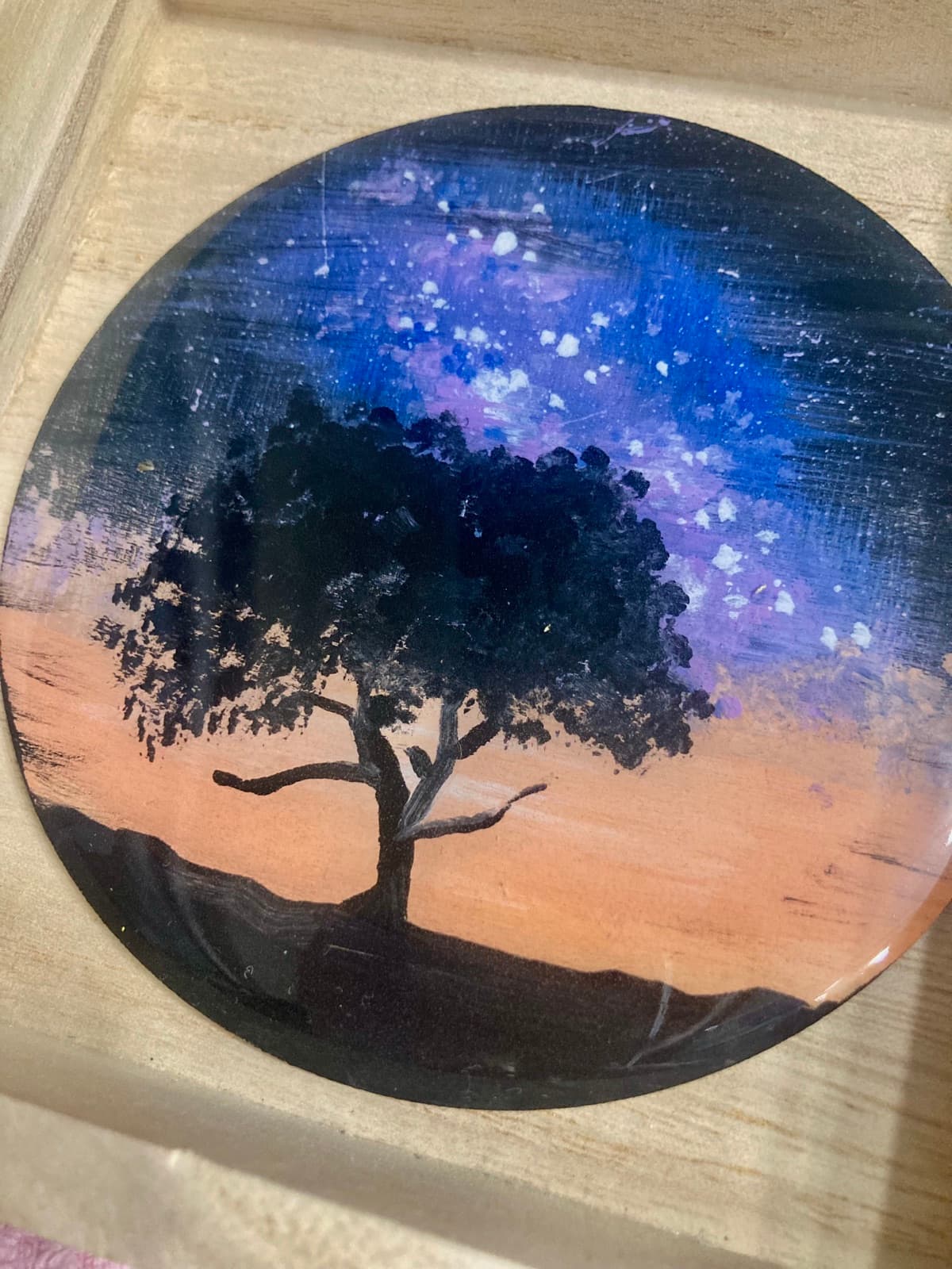Twilight Tree, close-up